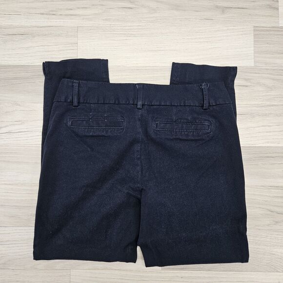 BANANA REPUBLIC Womens Navy Blue Jackson Fit Tapered Leg Chino Pants Size 10 - Picture 9 of 9